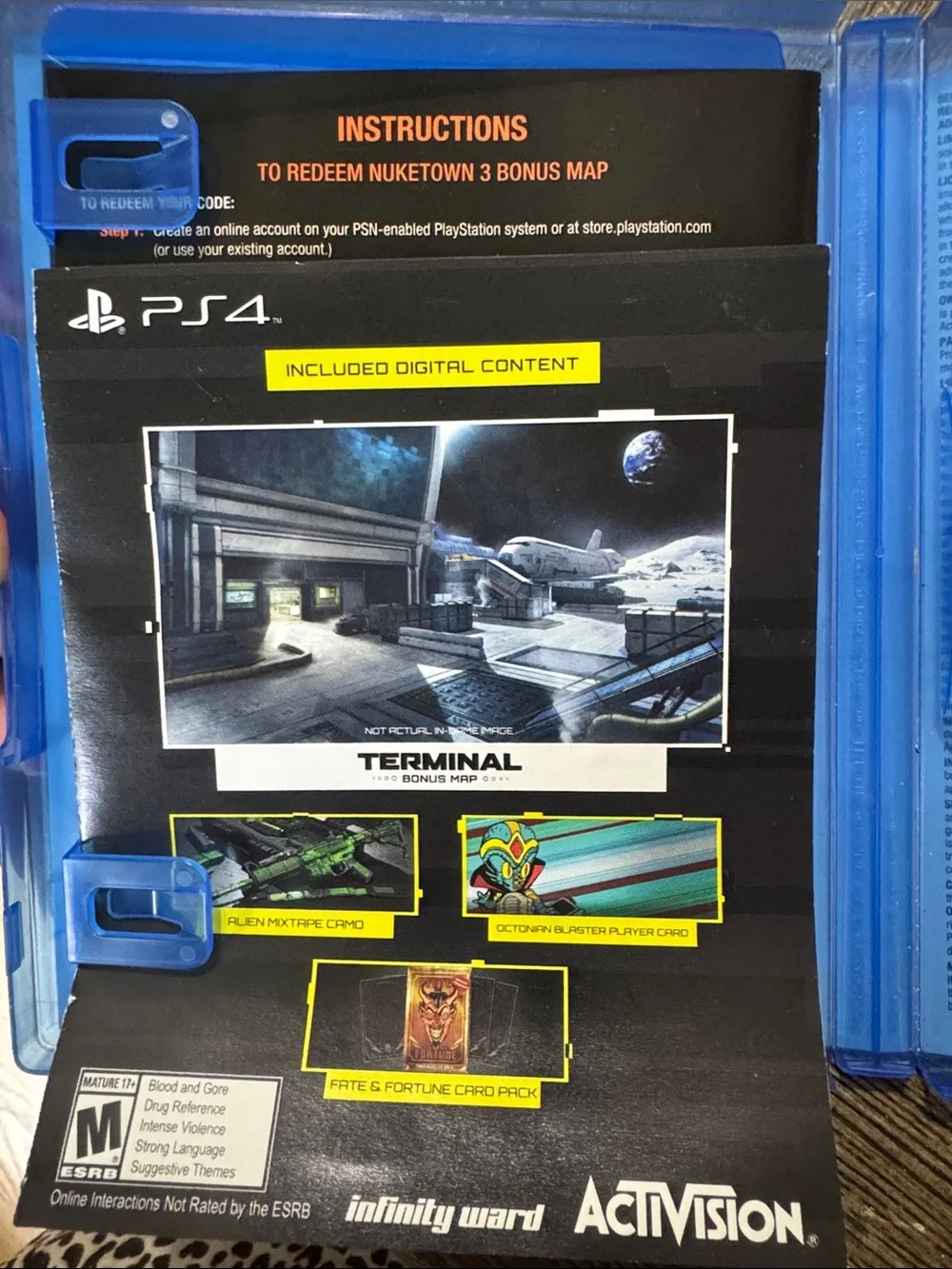 Call of Duty Black Ops III PS4 Complete CIB w/ Manual & Inserts PlayStation 4